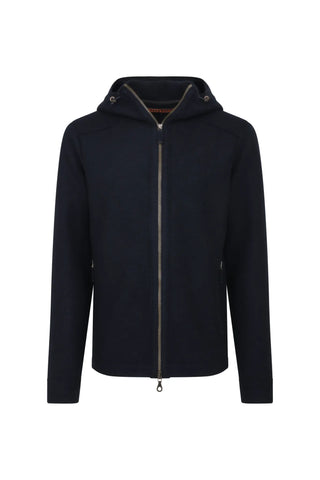 Phil Boiled Wool Hooded Jacket
