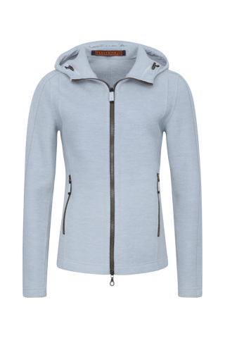 Hooded Merino Wool Jacket - Rania