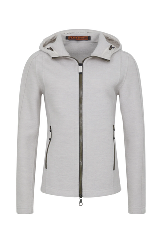 Hooded Merino Wool Jacket - Rania