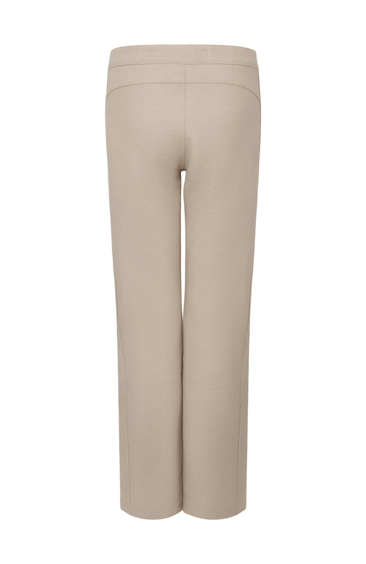 Rose Boiled Wool Pants