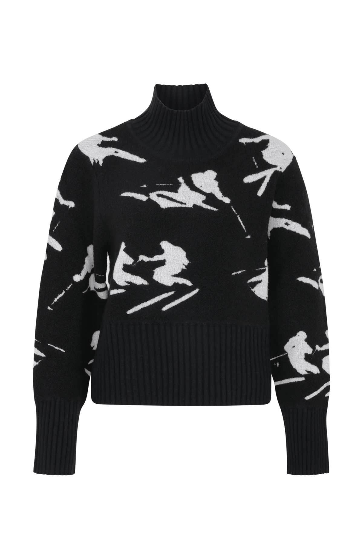 Tanja Merino Jacquard Knit Jacket