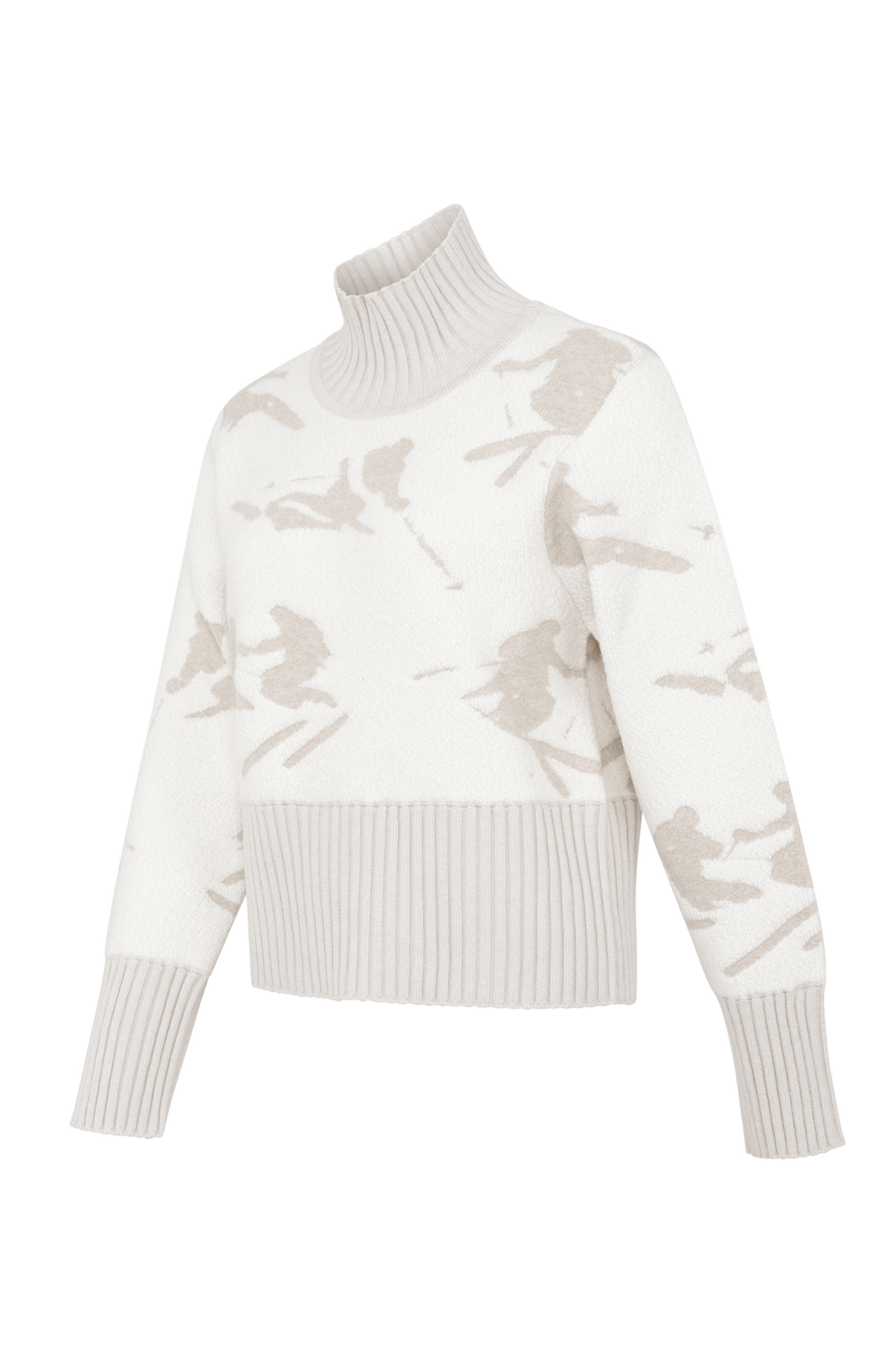 Tanja Merino Jacquard Knit Jacket