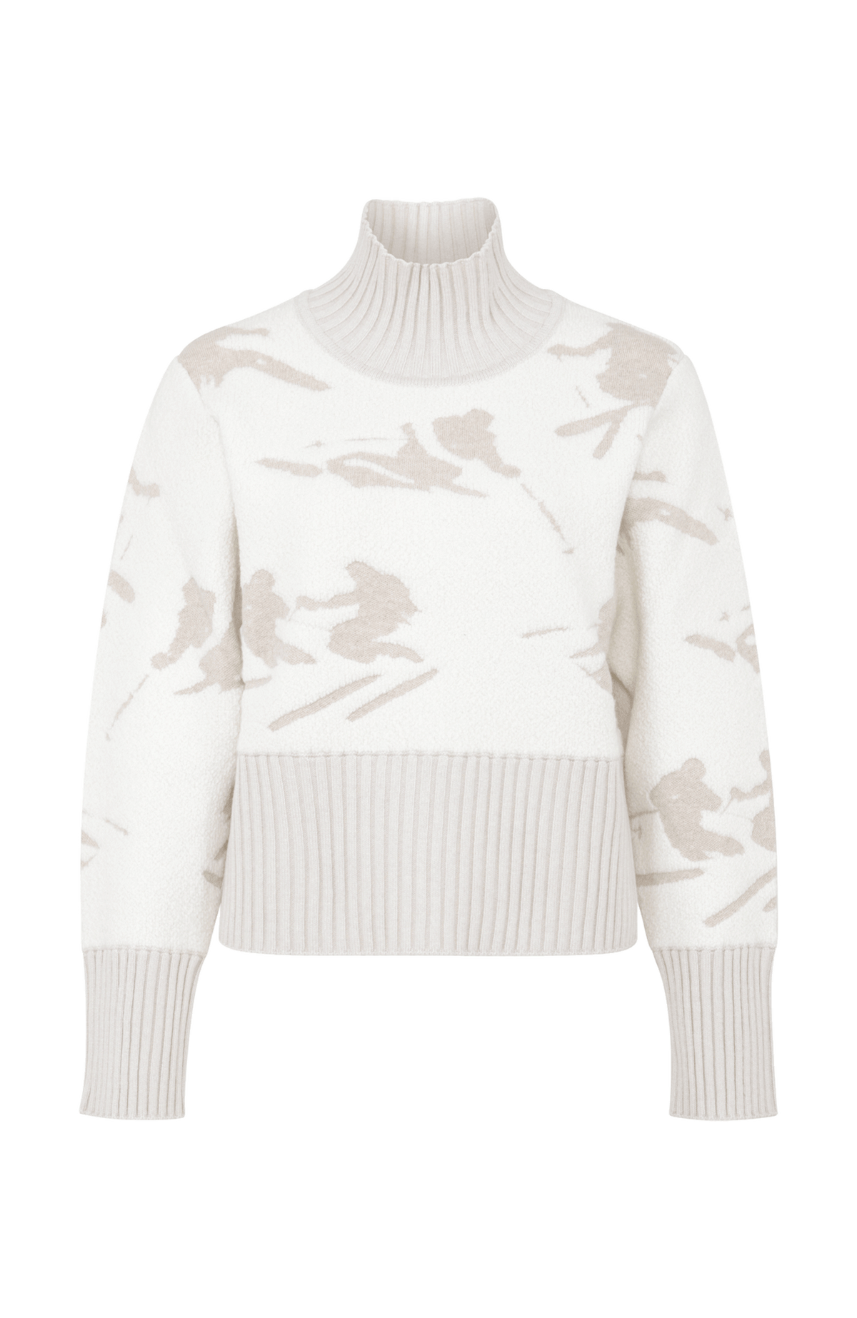 Tanja Merino Jacquard Knit Jacket
