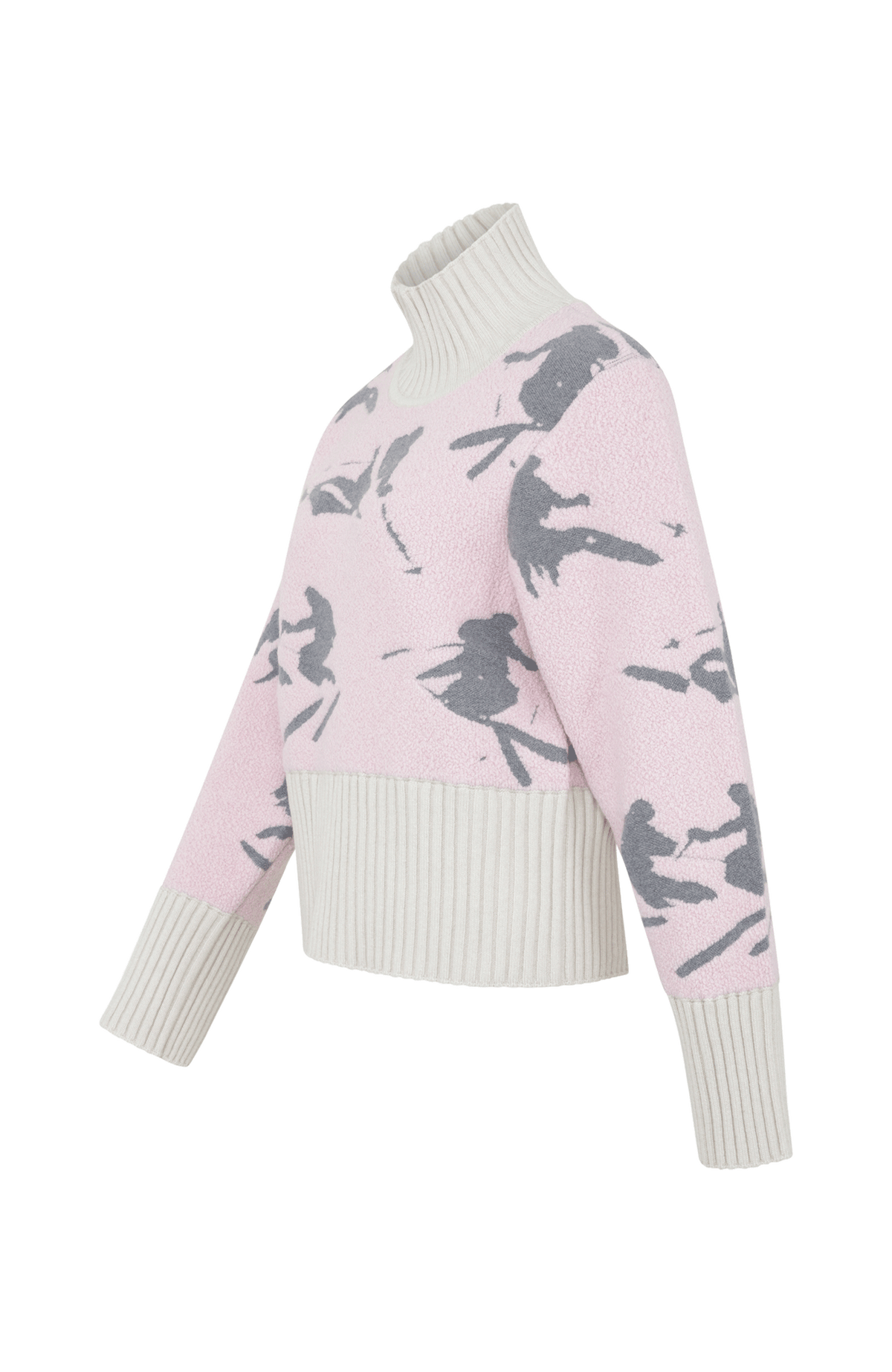 Tanja Merino Jacquard Knit Jacket