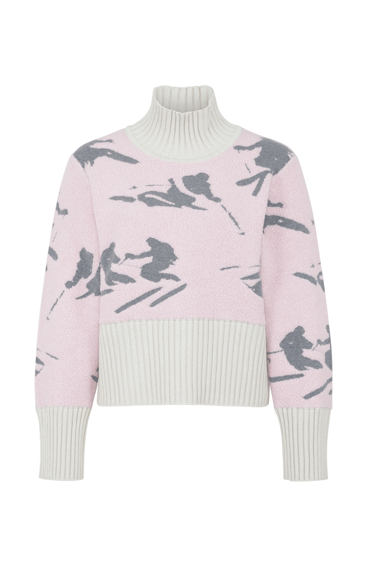 Tanja Merino Jacquard Knit Jacket