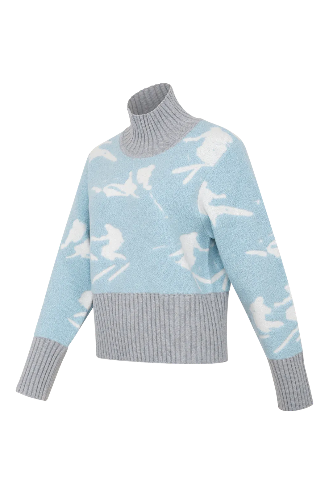Tanja Merino Jacquard Knit Jacket
