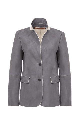 Flavie Eco-Leather Blazer