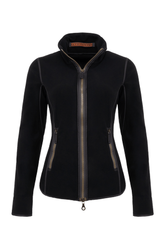 The classic and probably most famous Frauenschuh fleece jacket Wera. Impresses above all with its fit and quality.